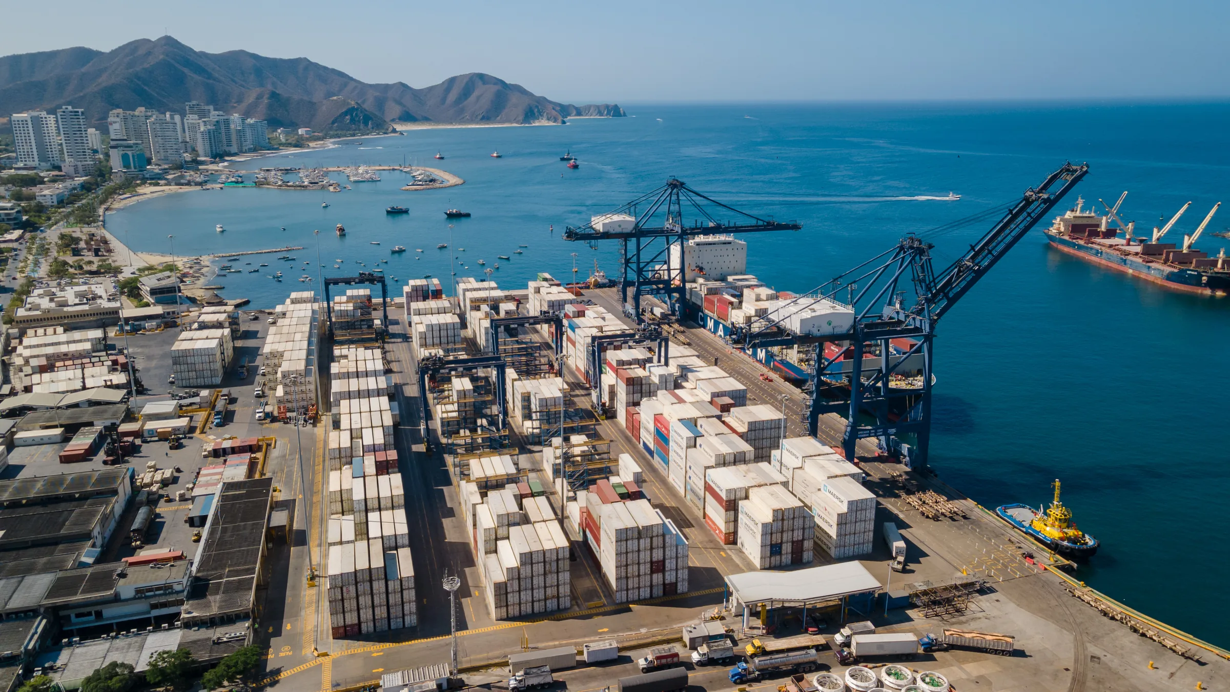 Terminal de contenedores SMITCO - Puerto de Santa Marta